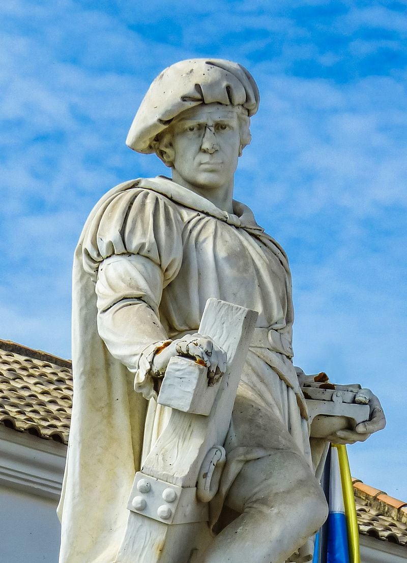 Monumento a Martín Alonso Pinzón en Palos de la Frontera