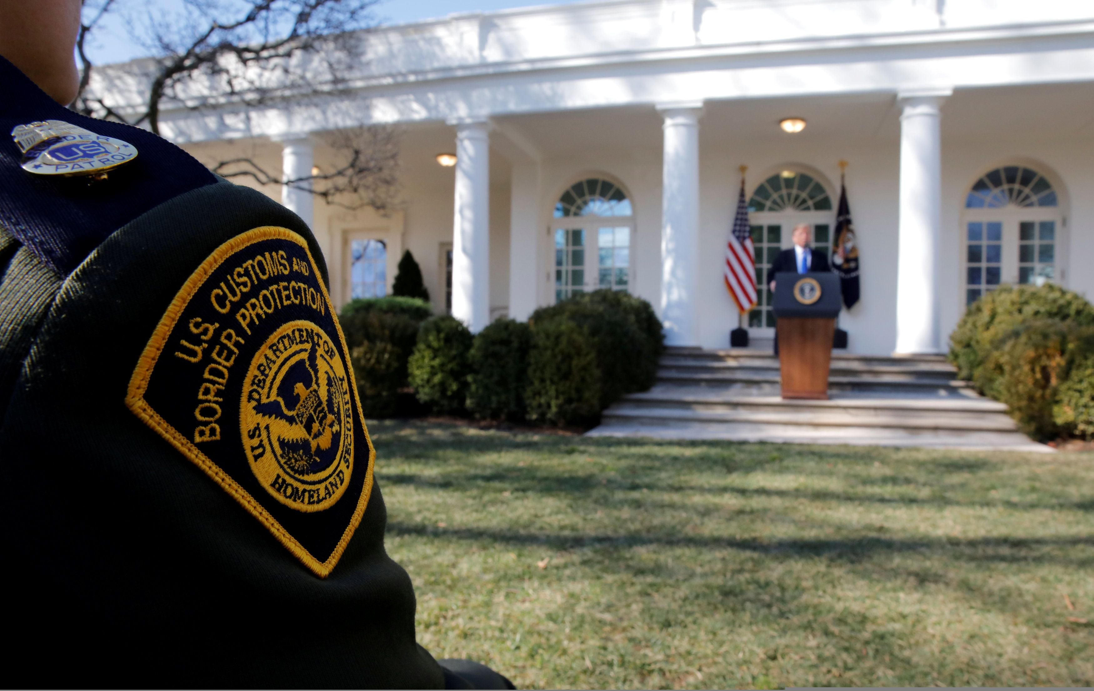 Entre diciembre de 2018 y enero de 2019, previo a la pandemia, el gobierno de Trump sufrió el cierre más largo de la historia del país: 34 días sin tener presupuesto asignado. REUTERS/Carlos Barria     TPX IMAGES OF THE DAY