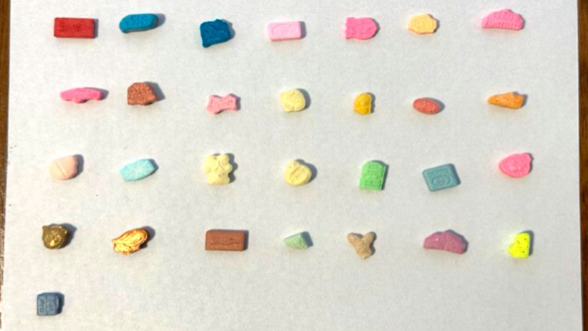 30 pastillas distintas: el variado menú del dealer detenido