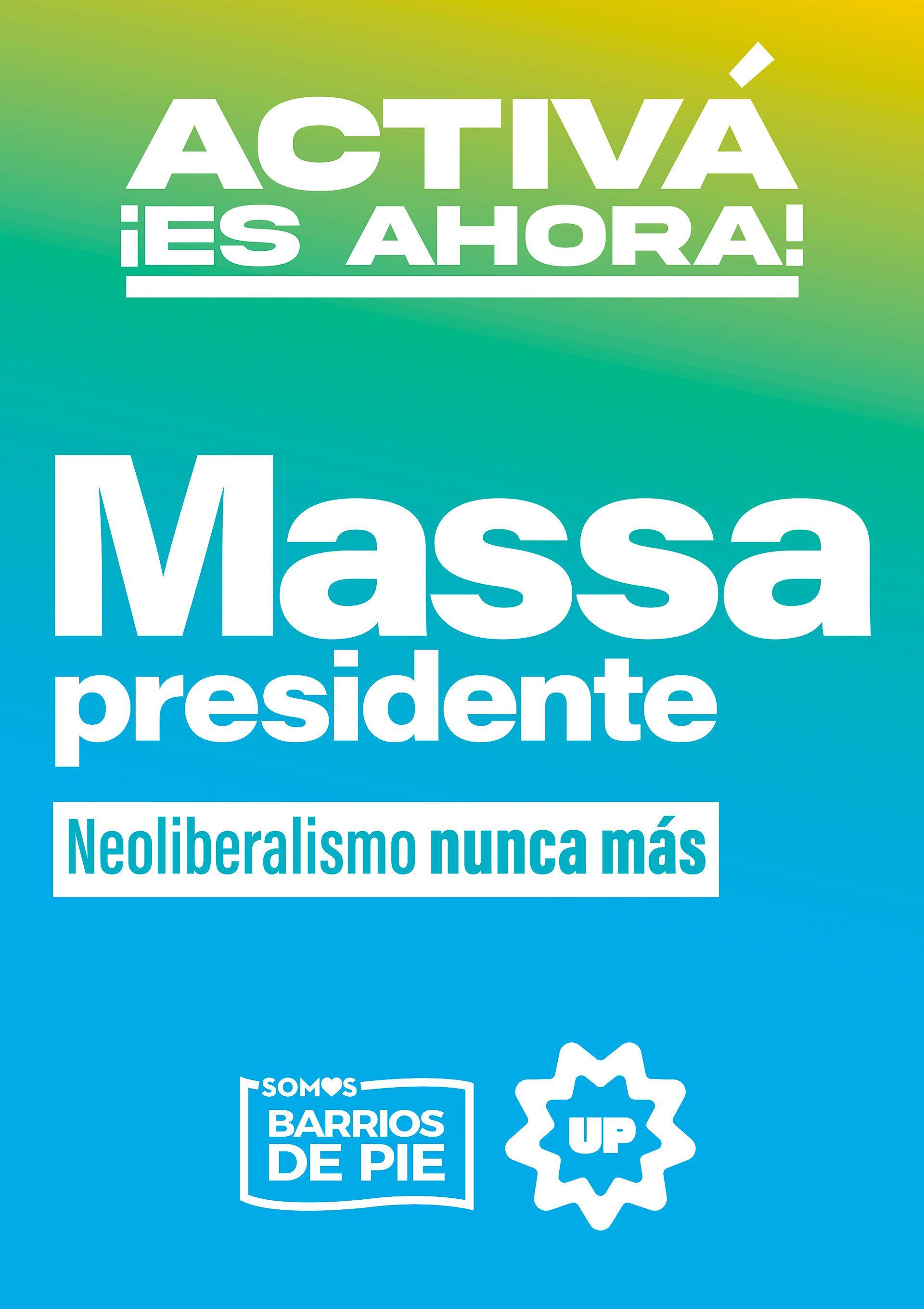 La primera organización en salir a buscar votos fue Somos Barrios de Pie