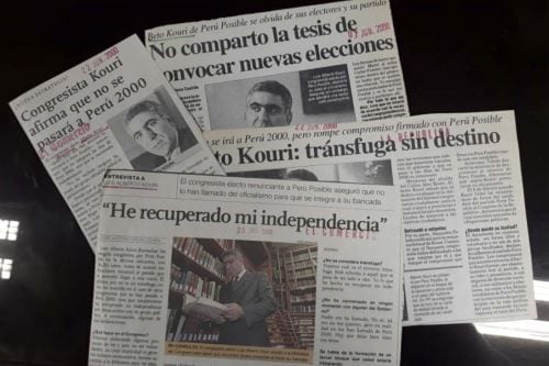 Los medios informaron acerca este destape que causó gran revuelo. Foto: Andina