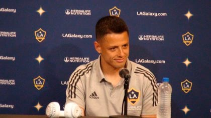 Javier "Chicharito" Hernandez has five goals for the Los Angeles Galaxy (Photo: EFE / Marcelino Benito)