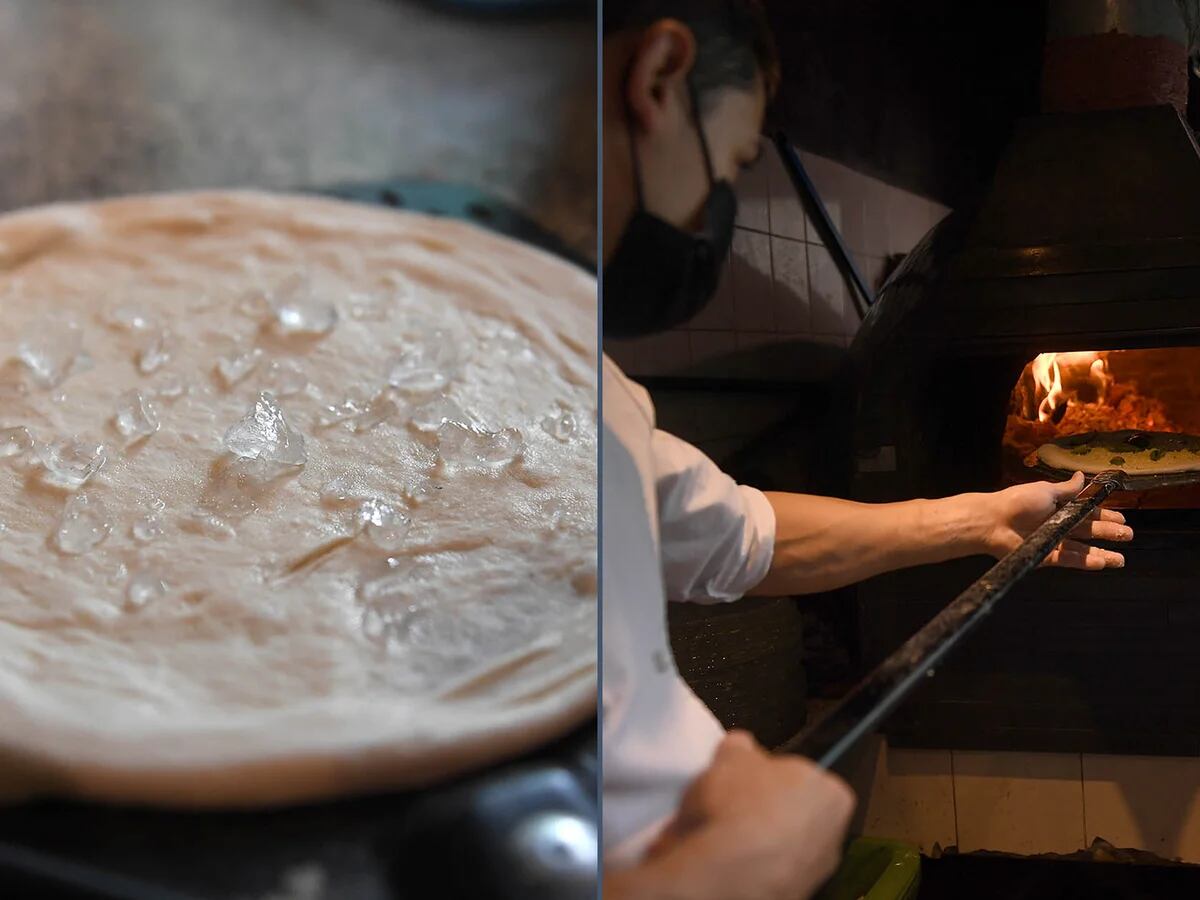 Pizza napolitana “on the rocks”: se cocina a 450 grados pero se amasa con  hielo - Infobae