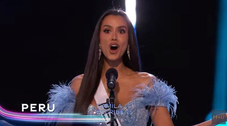 Preliminar De Miss Universo 2023 En Vivo Camila Escribens Brilla En Traje De Baño Y Vestido De
