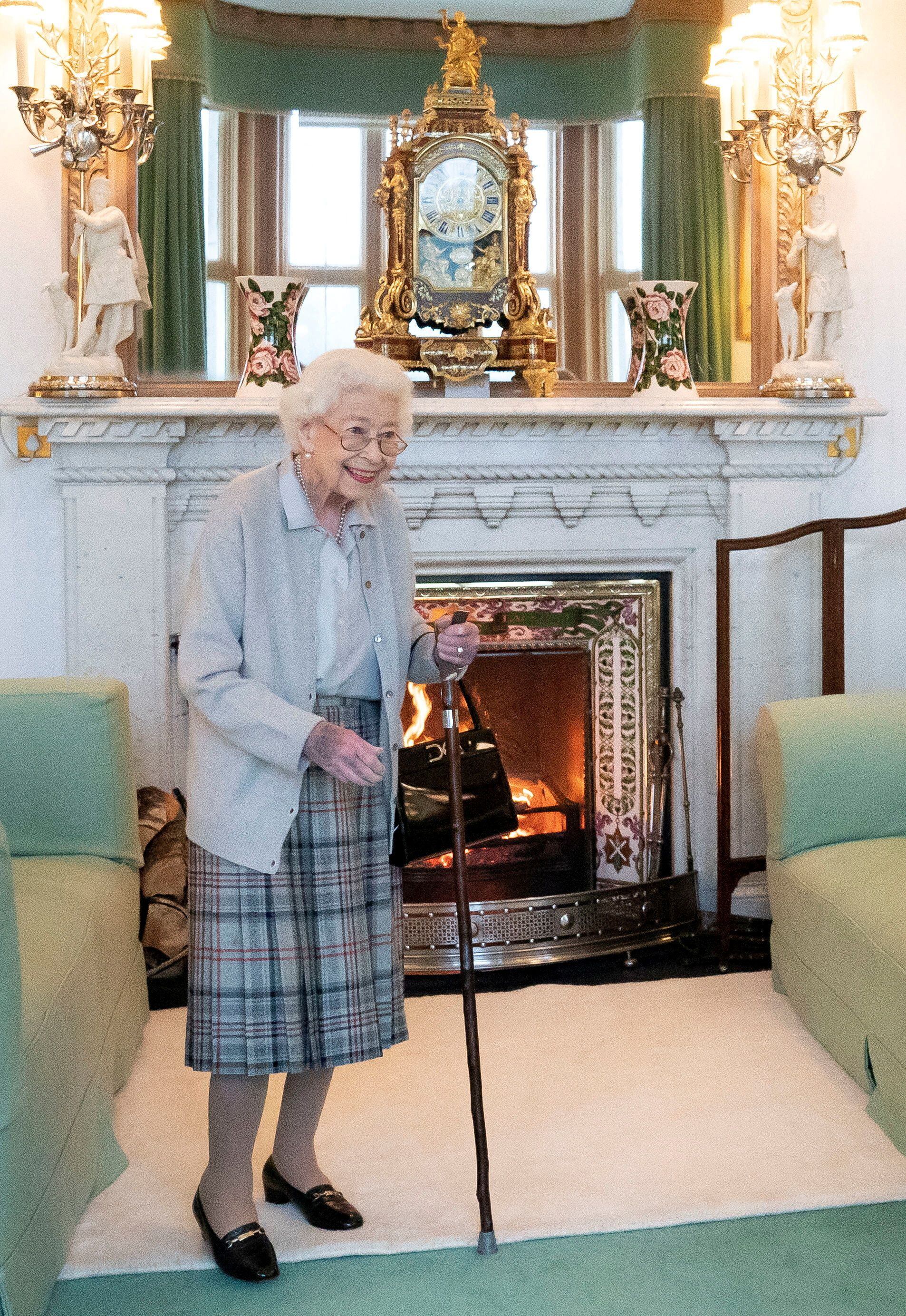 La reina permanece en su castillo de descanso en Escocia. FOTO: Jane Barlow/Pool via REUTERS