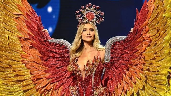 Maria Fernanda Aristizabal, elegida como Miss Colombia para representar al país en Miss Universo 2022, aclaró los rumores sobre los motivos por los que no pudo desfilar con su traje típico en la gala del certamen de belleza (@missuniversecolombiaorg/Instagram)