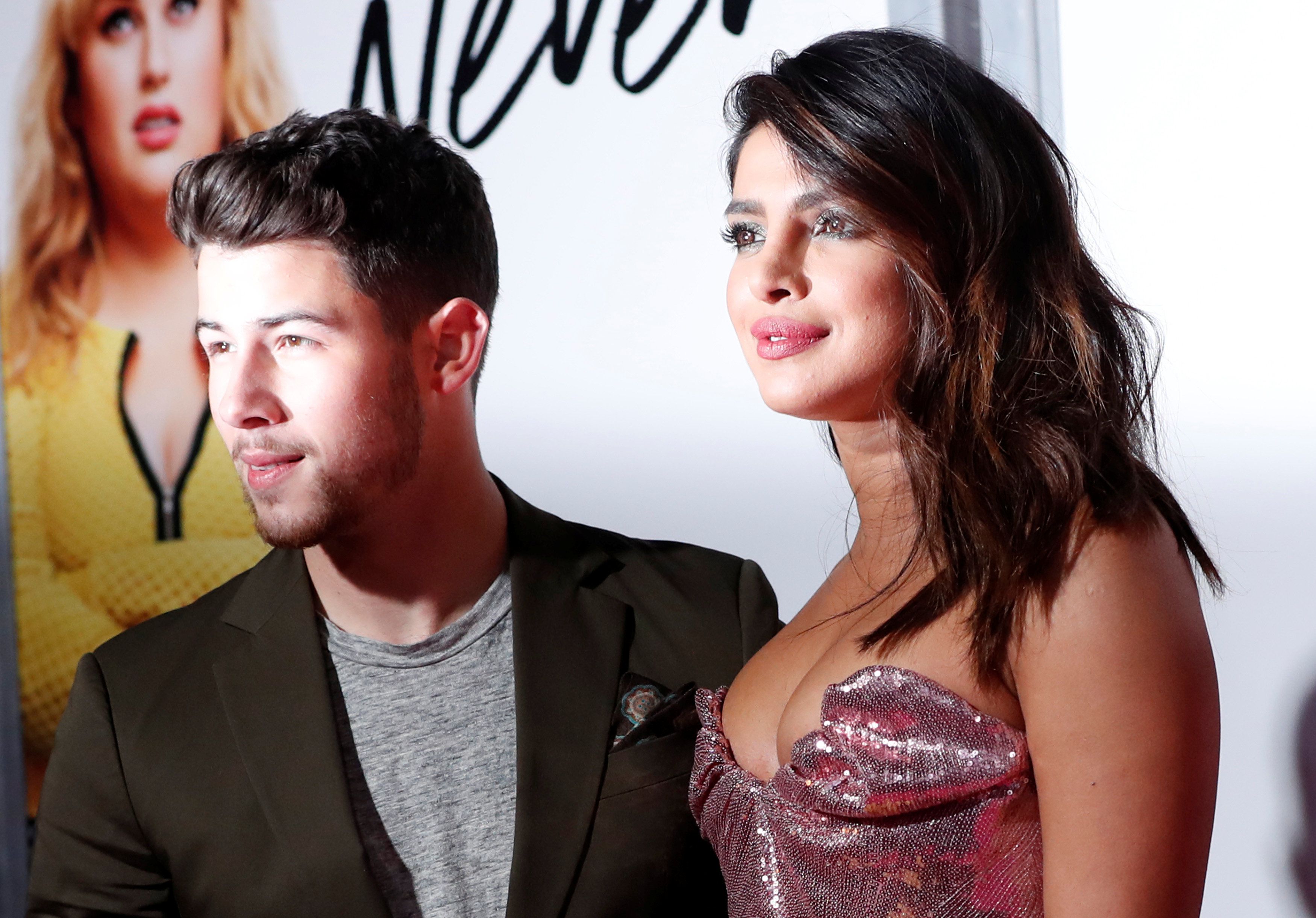 Priyanka Chopra y Nick Jonas. REUTERS/Mario Anzuoni