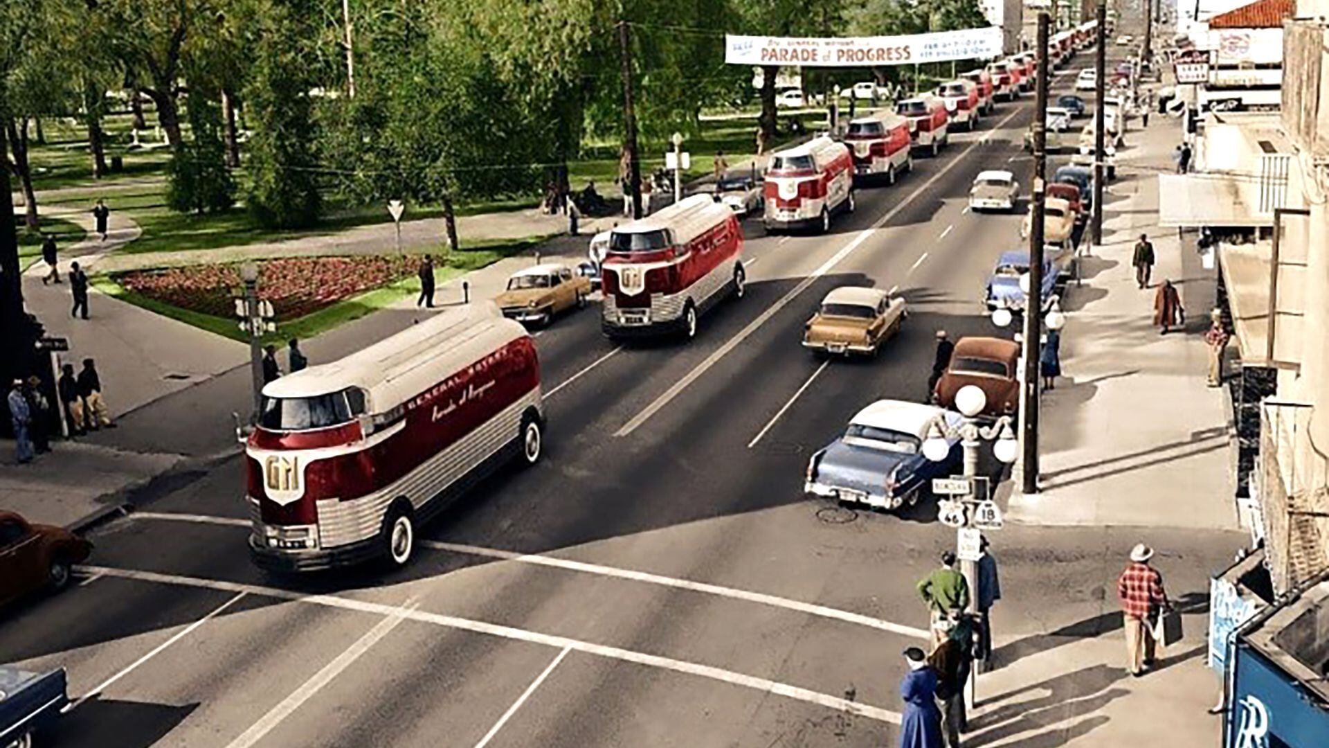 El Desfile del Progreso fue la forma que encontró General Motors de llevar conocimientos por todo Estados Unidos con los Futurliner