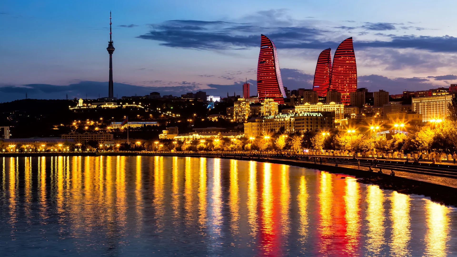 Bakú: será la primera vez que el torneo arribe a Azerbaiyán (Shutterstock)