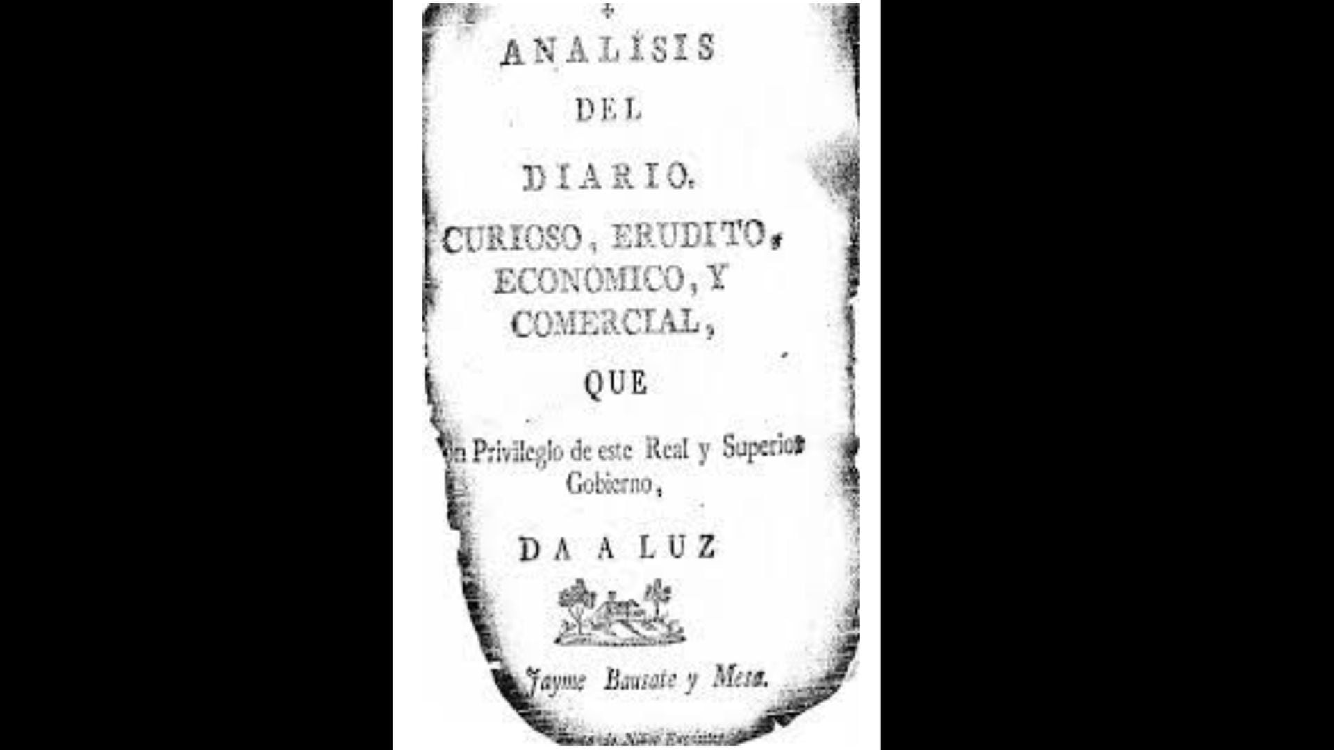 Tras su paso por el Perú, Bausate y Meza llevó su visión periodística a Buenos Aires, donde fundó el Telégrafo Mercantil, precursor de la prensa argentina en el siglo XVIII.  (BNP)