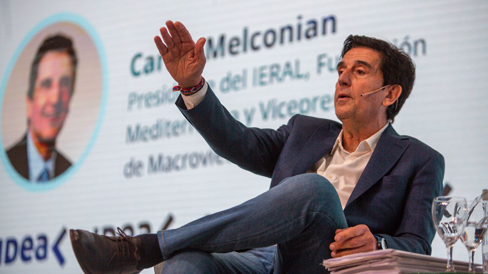 coloquio idea esteban bullrich melconian  José Ignacio de Mendiguren