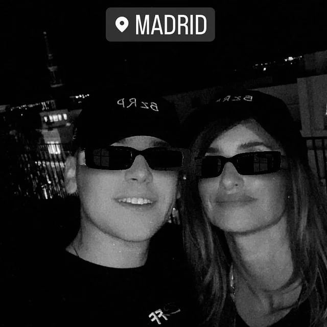 El encuentro entre Bizarrap y Cruz se dio en Madrid (Instagram)