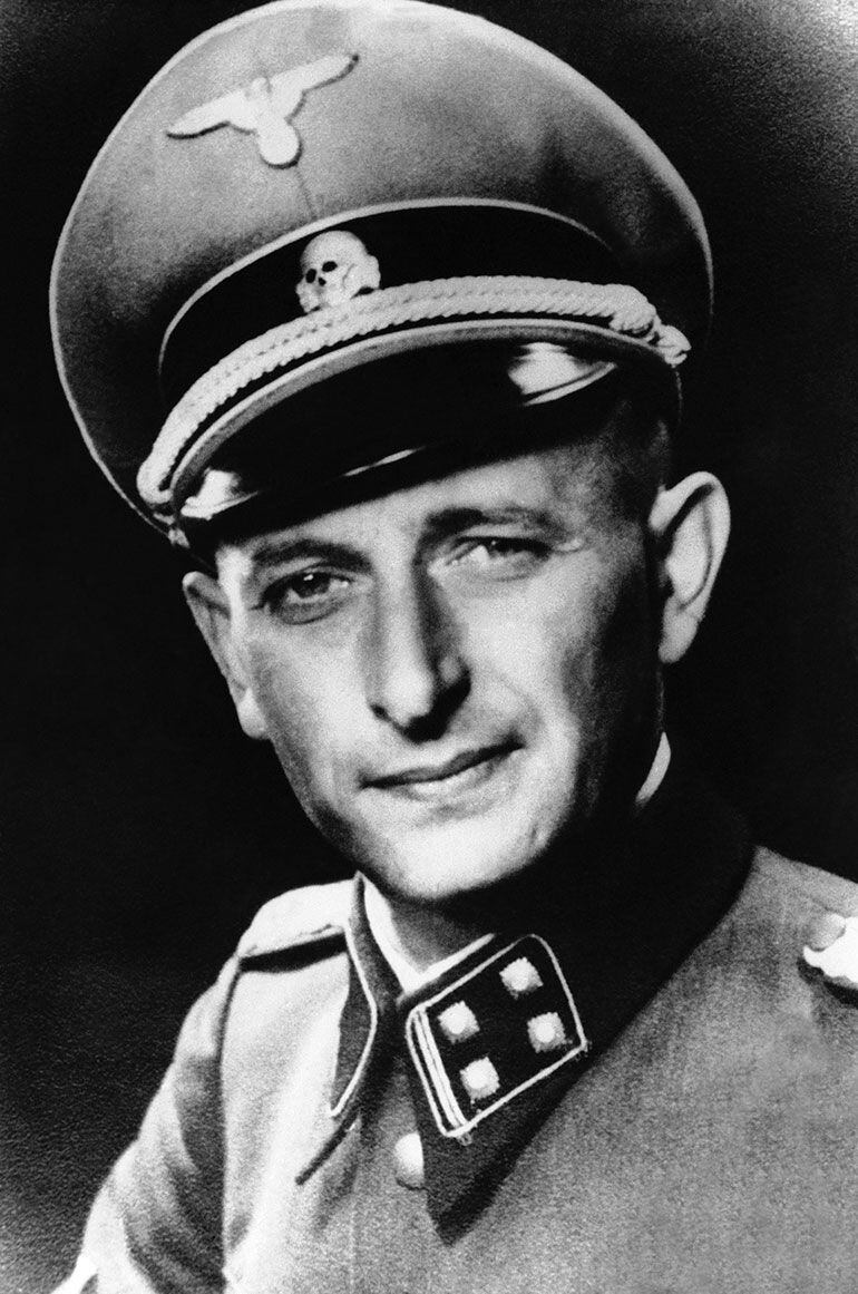 Eichmann, en los tiempos en que se desempeñaba como teniente coronel de las SS 