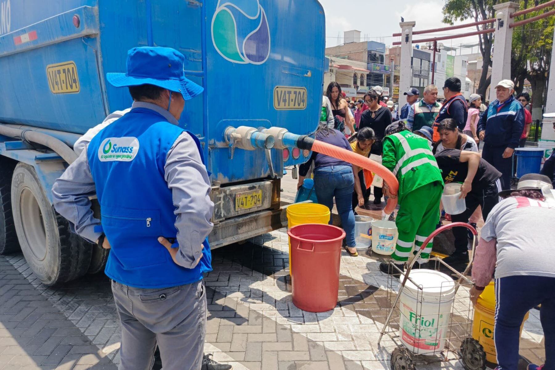 Suspensión del servicio de agua potable en Arequipa afectará a miles de pobladores de la esta región.