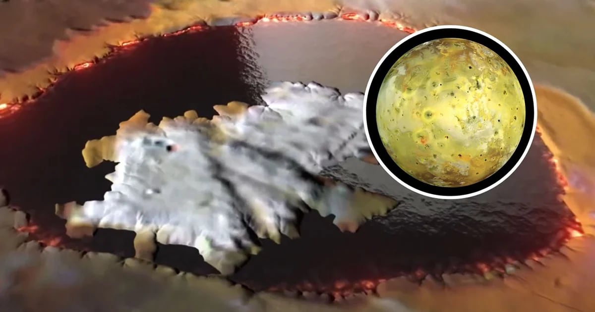 Stunning images of lava lakes on one of Jupiter’s moons