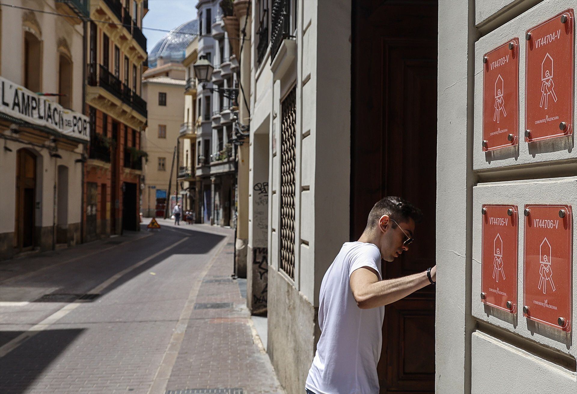 Un piso turístico en Valencia, a 28 de mayo de 2024, en Valencia, Comunidad Valenciana (España). (Rober Solsona / Europa Press)