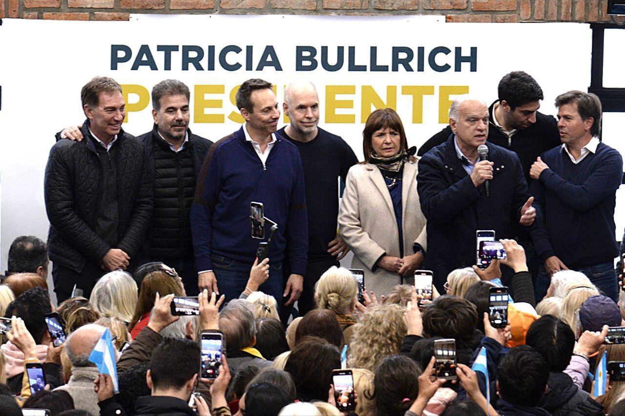 Patricia Bullrich encabezó un acto de campaña en el sur del conurbano