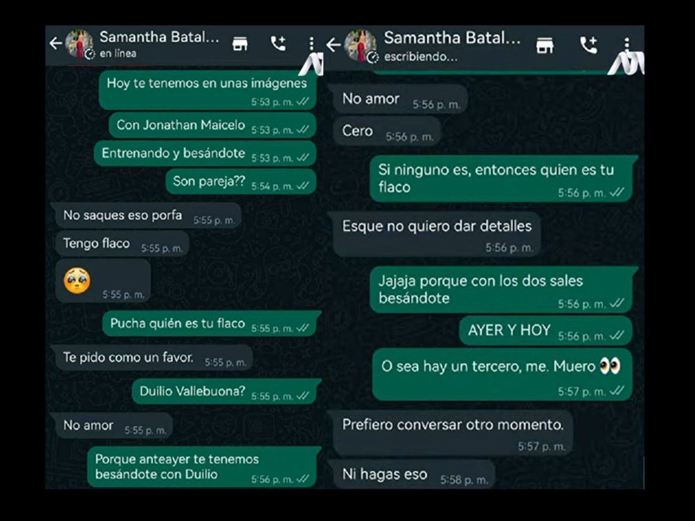 Samantha Batallanos Admitió Que Tiene Enamorado Tras ‘ampay Con Jonathan Maicelo Y Duilio 4736