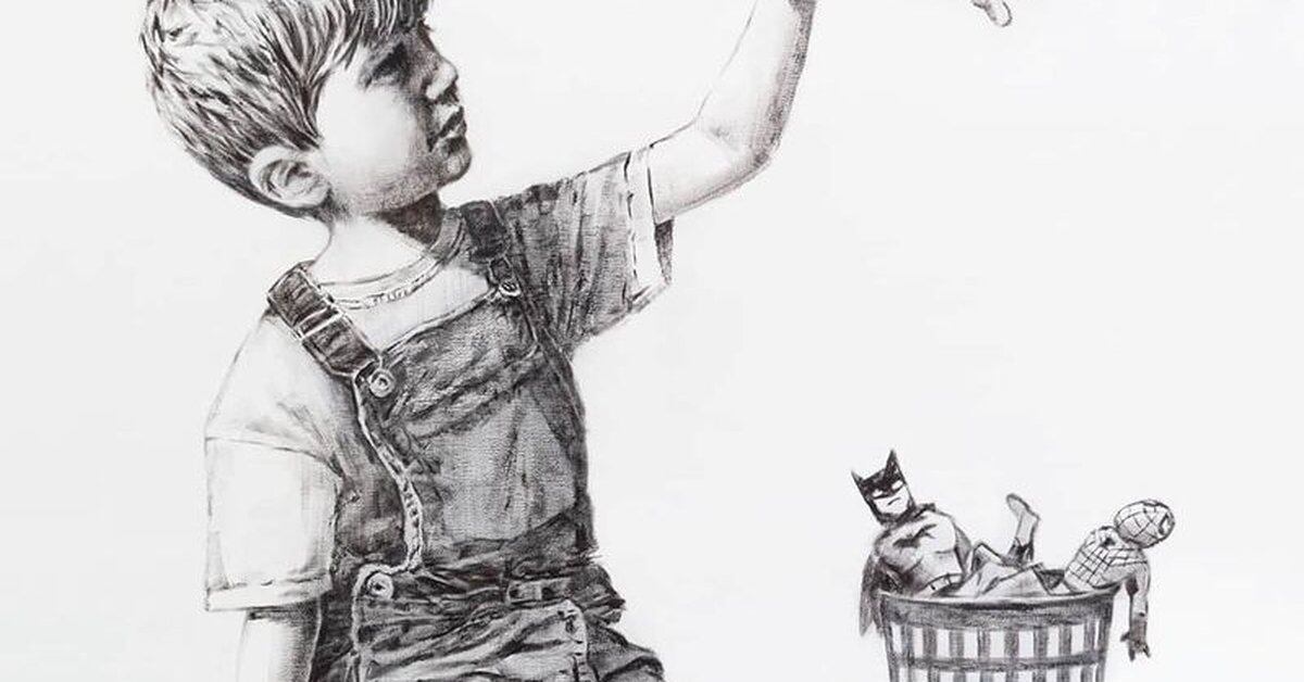 Una Enfermera Britanica Es La Superheroina En La Nueva Obra De Arte De Banksy Infobae