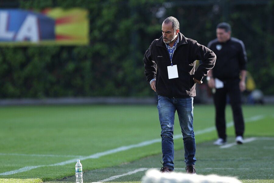 Jaime de la Pava llegó al Deportivo Cali a finales de julio para reemplazar a Jorge Luis Pinto - crédito Colprensa