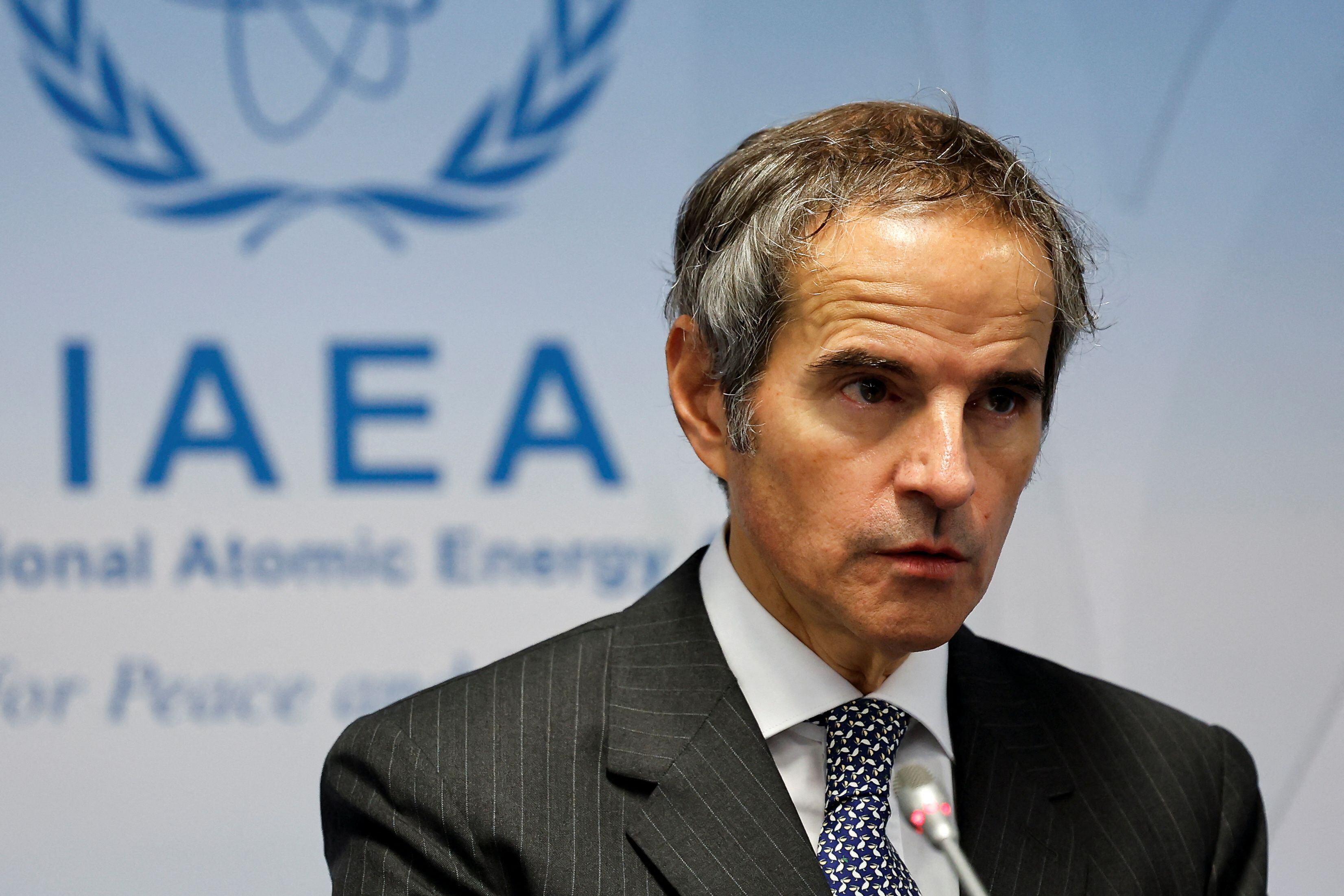 El director general del OIEA, Rafael Grossi (REUTERS/ARCHIVO)