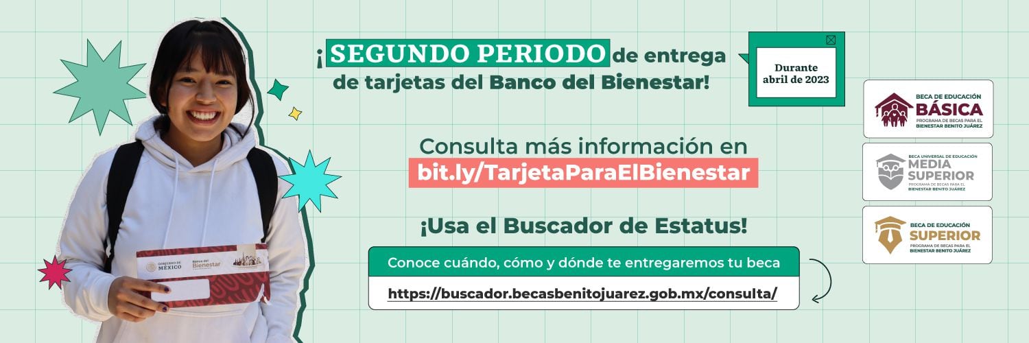 En dos estados la entrega del plástico se suspenderá debido a elecciones locales (Twitter @BecasBenito)