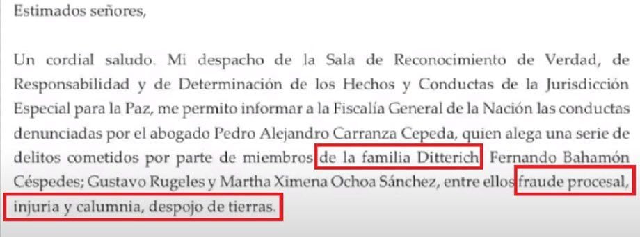 Diana Diago señaló que Harman presionó para la entrega de una finca de 97 hectáreas para la reparación de falsas víctimas del conflicto armado - crédito @dianadiago/X