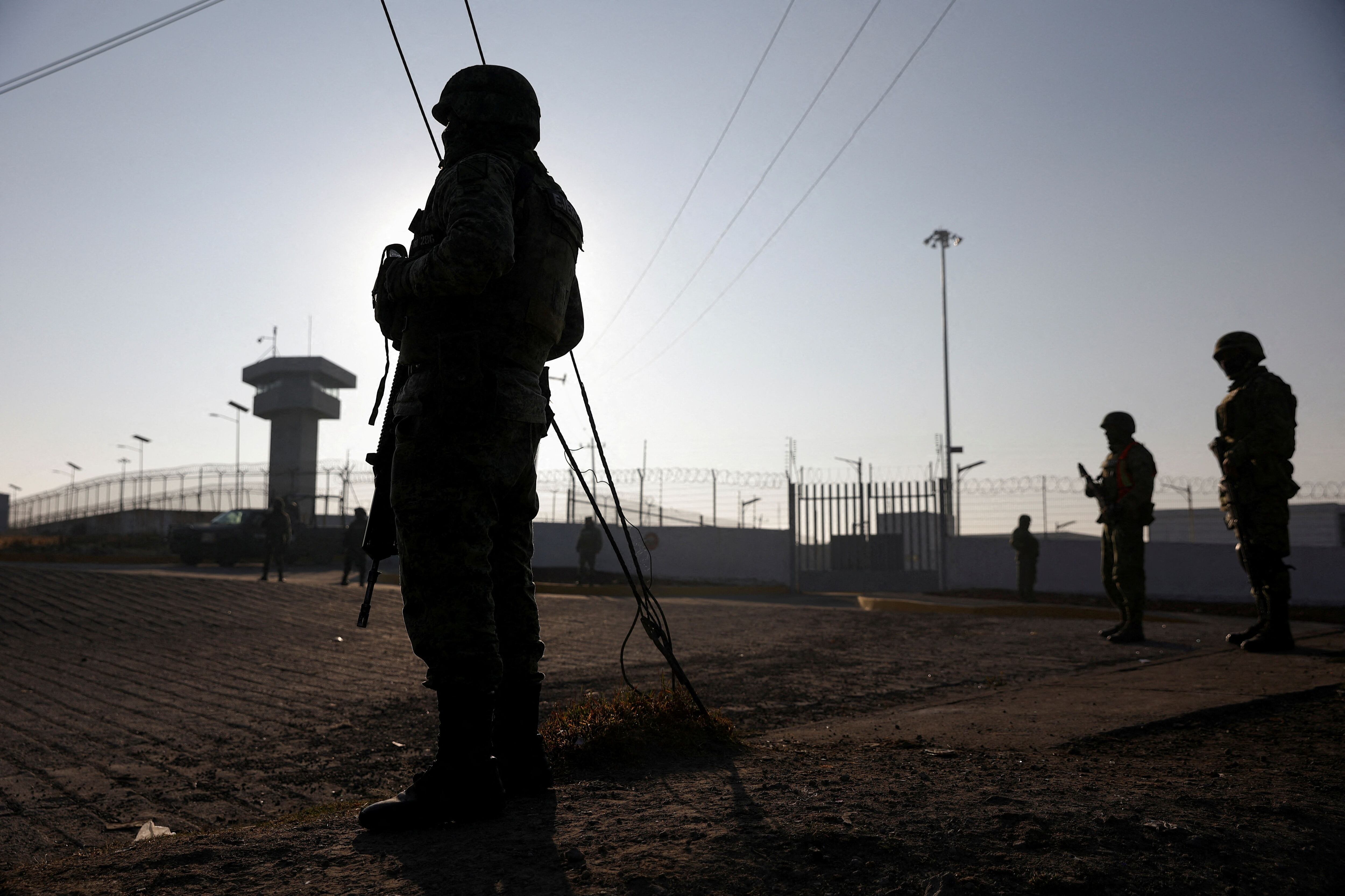 Fotografía tomada en El Altiplano, dos días después de que Ovidio Guzmán fuera ingresado - 7 de enero de 2023. (Foto: REUTERS/Luis Cortes/File Photo)