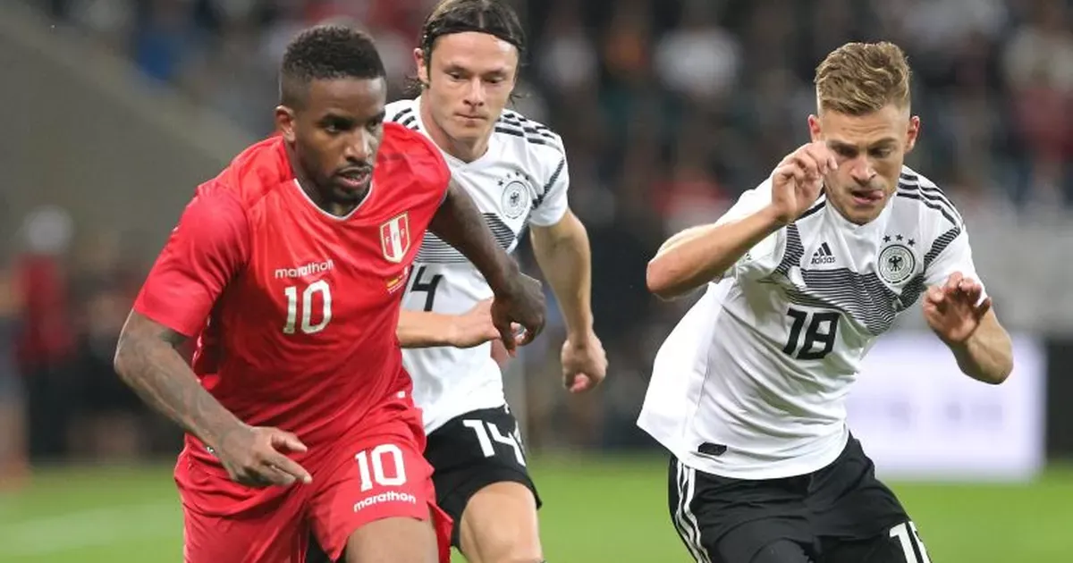 El último partido entre Perú y Alemania fue en 2018 y acabó con victoria europea por 2-1.