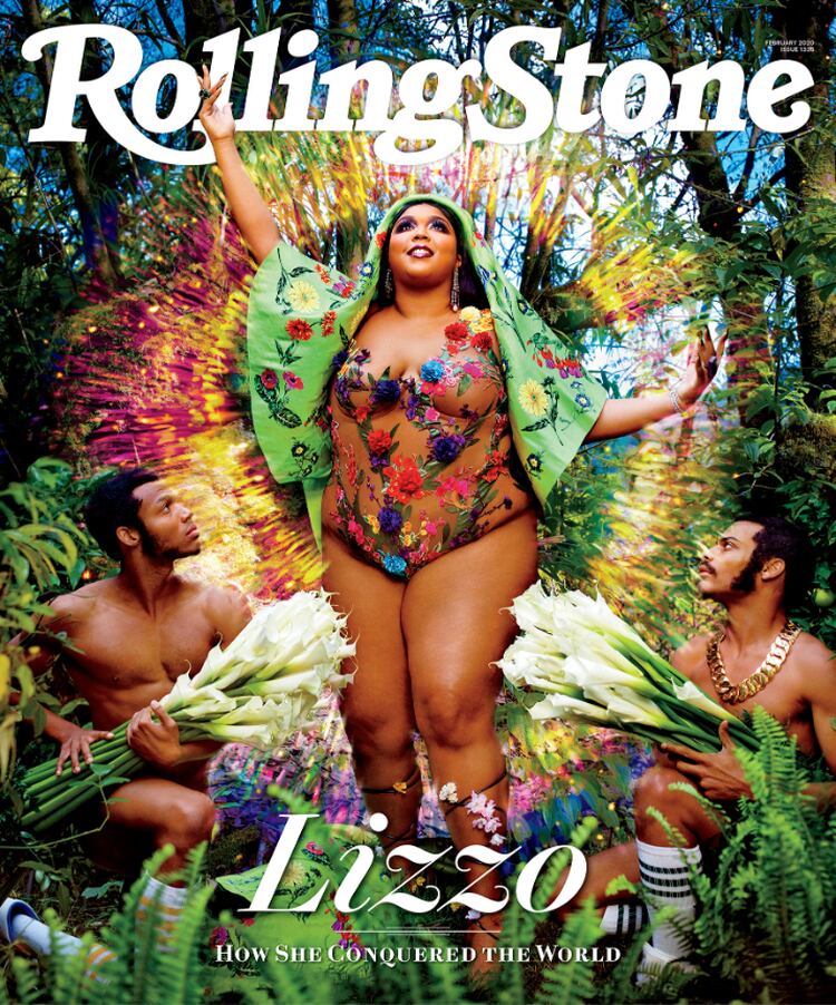 Lizzo mereció la tapa de Rolling Stone poco antes de los Grammy, con retratos del artista David LaChapelle.