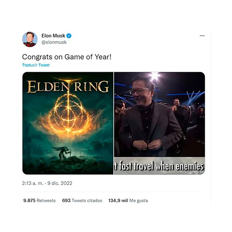 Elden Ring es el GOTY 2022: todos los ganadores de los premios The Game  Awards 2022