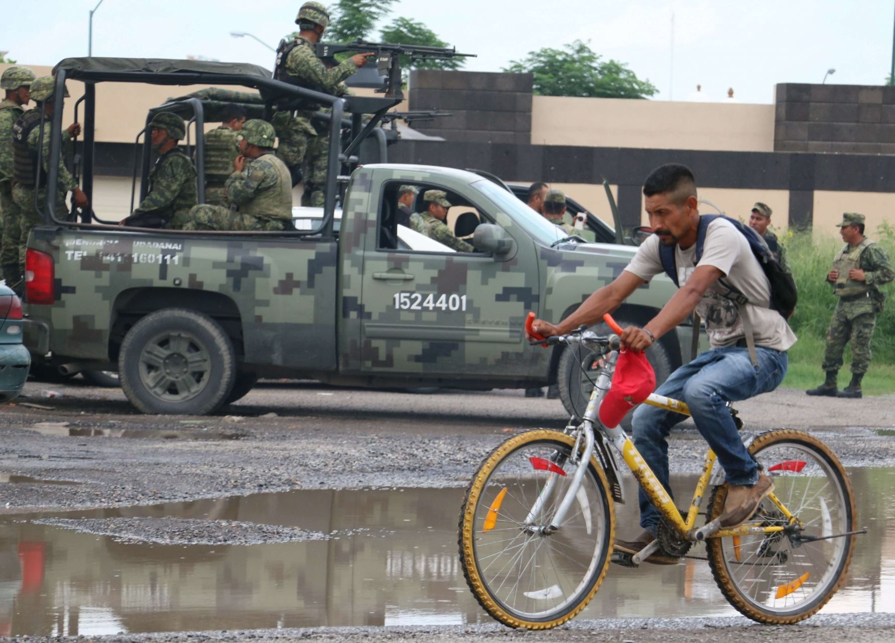 墨西哥军队（照片：Cuartoscuro）