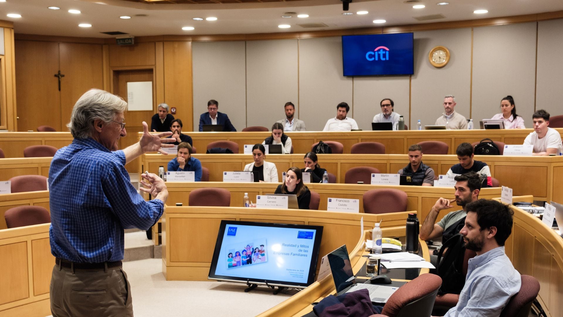 El programa Citi Spring Training, en colaboración con el IAE Business School, ofrece un espacio único de intercambio entre los futuros líderes de las empresas familiares (Citi)