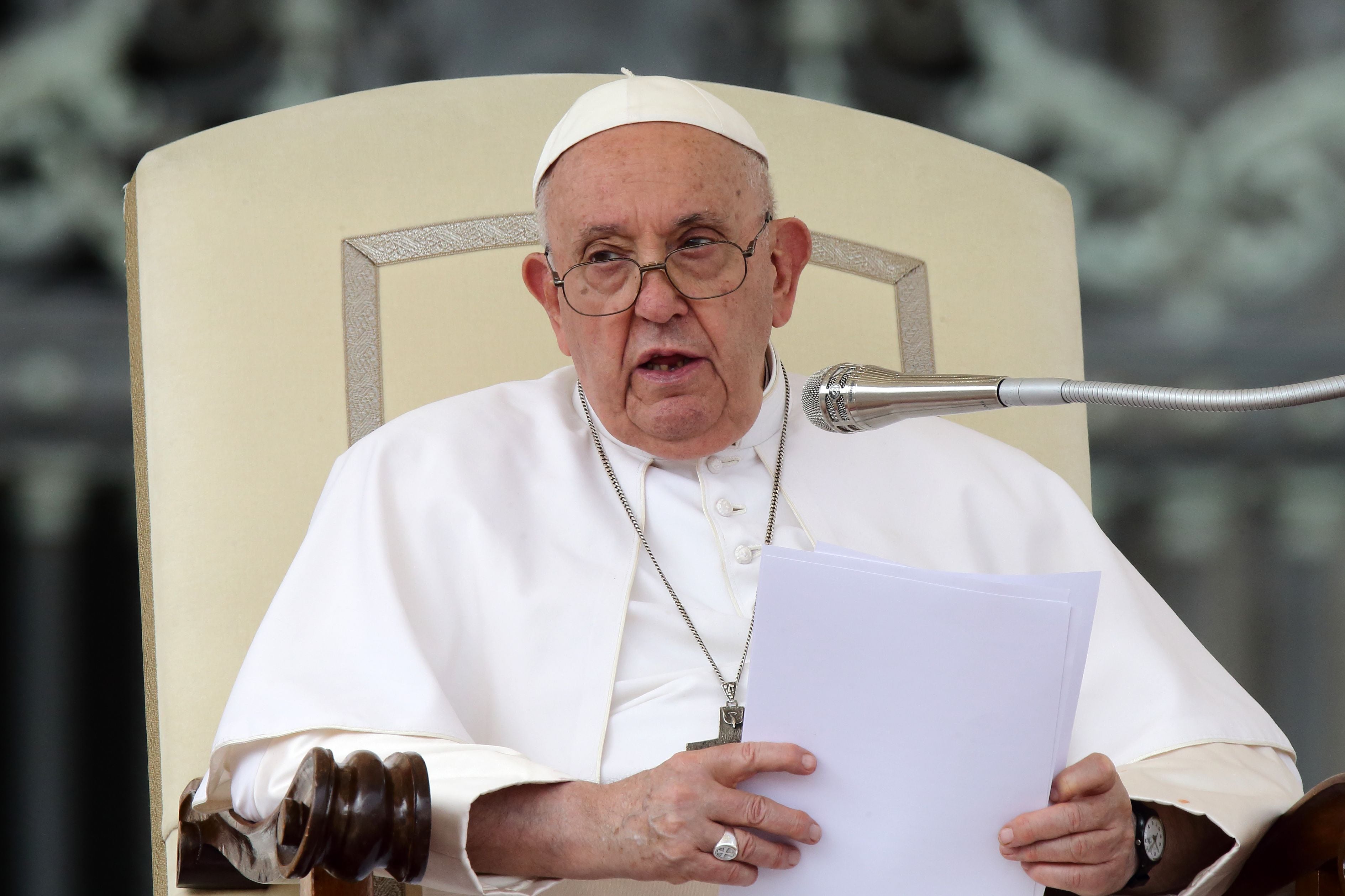 El papa Francisco en la Plaza San Pedro (Europa Press) 