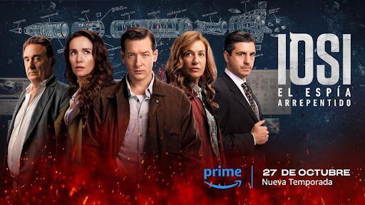 Arte oficial de la segunda temporada de "Iosi, el espía arrepentido": Una visión del pasado argentino que promete conmocionar. (Prime Video)