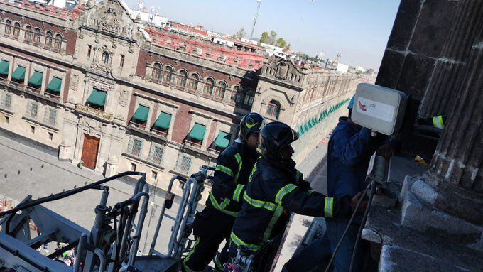 Cuerpos de rescate trabajan en la zona 
 CDMX, rescate