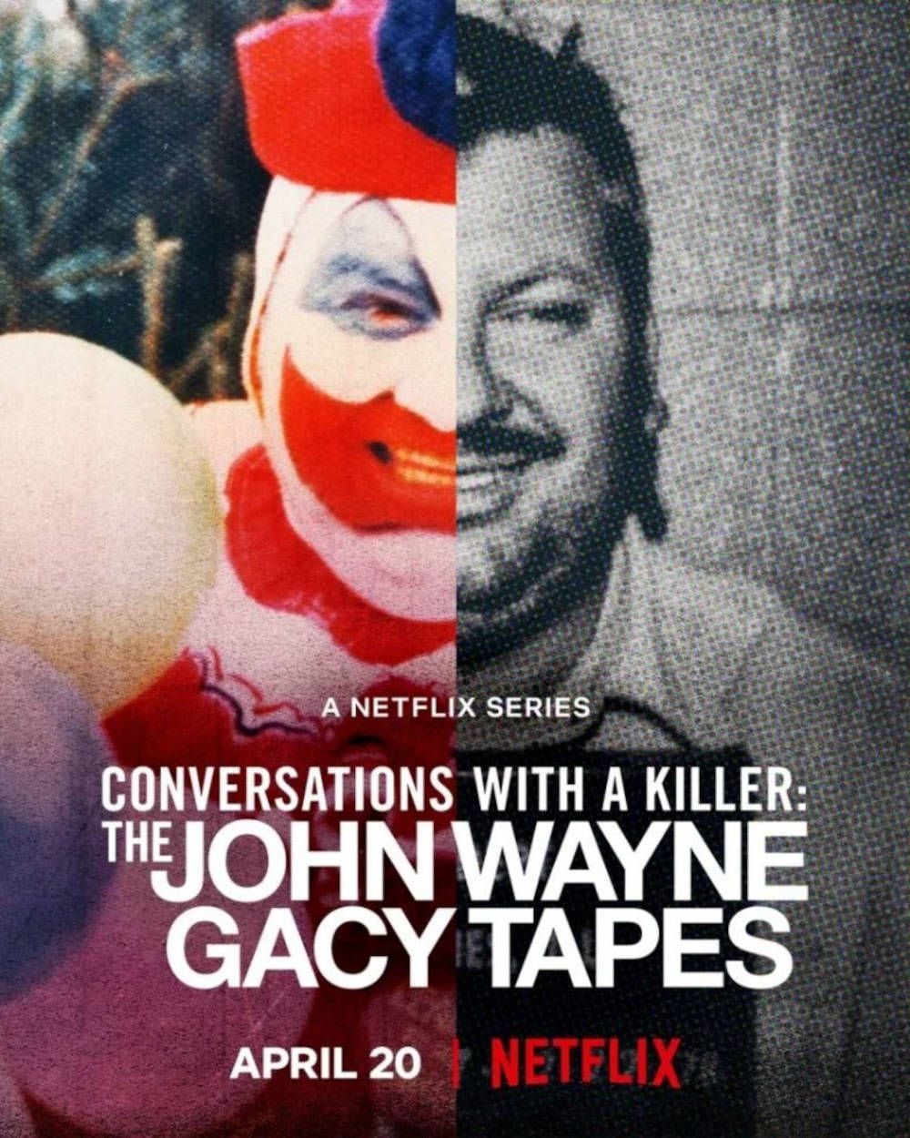 "Conversaciones con asesinos: Las cintas de John Wayne Gacy" está disponible para ver desde el pasado 20 de abril. (Netflix)