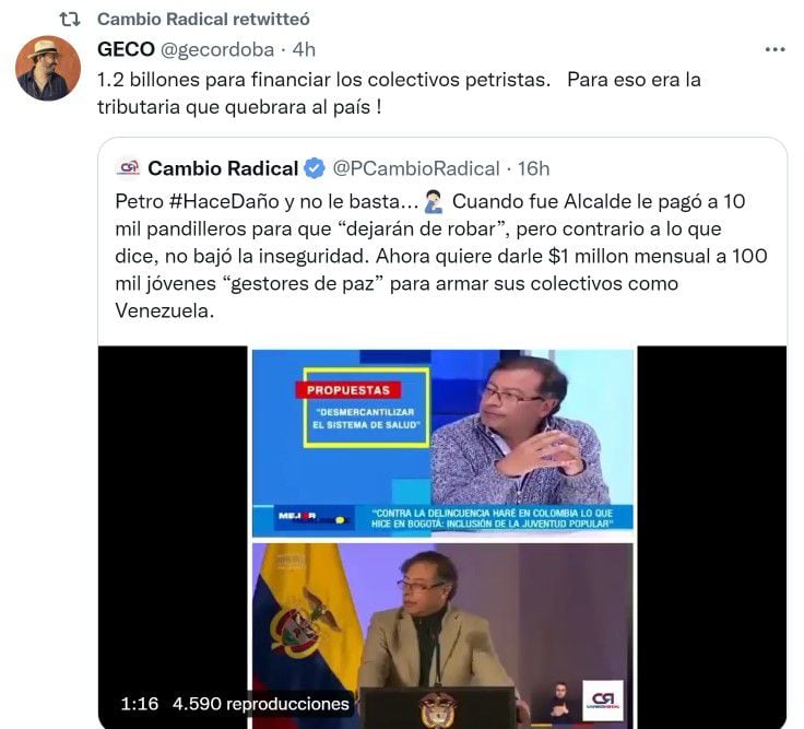 Nacen los colectivos chavista en Colombia? Generales arremeten contra el  gobierno Petro, por beneficios judiciales a integrantes de la Primera Línea