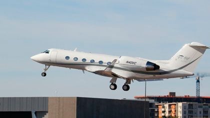 El Gulfstream IV (N40VC) es propiedad de la empresa privada SK AVIATION LLC (Foto: flightaware.com)