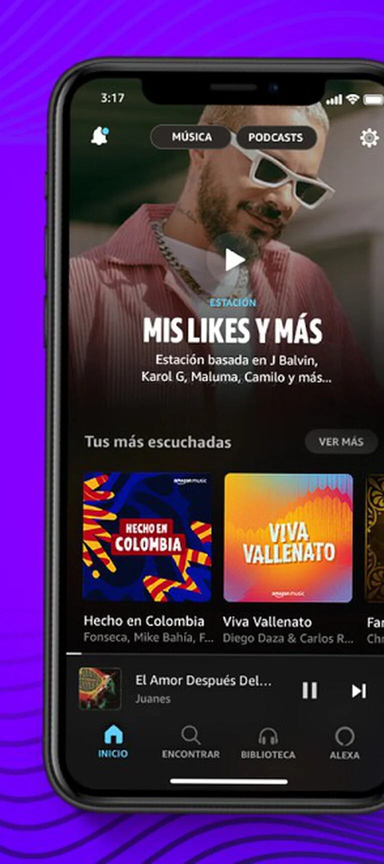 IStore Bucaramanga - Estos son todos nuestros dispositivos ALEXA  DISPONIBLES 👏🏻 - Usa tu voz para reproducir una canción, un artista o un  álbum en  Music, Spotify, TuneIn y otros servicios.