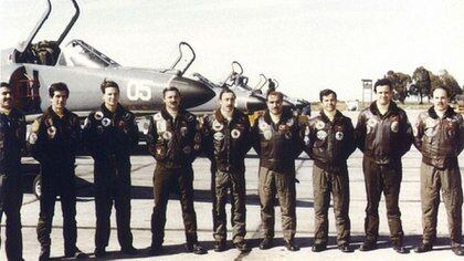 Los pilotos de los Super Etendard