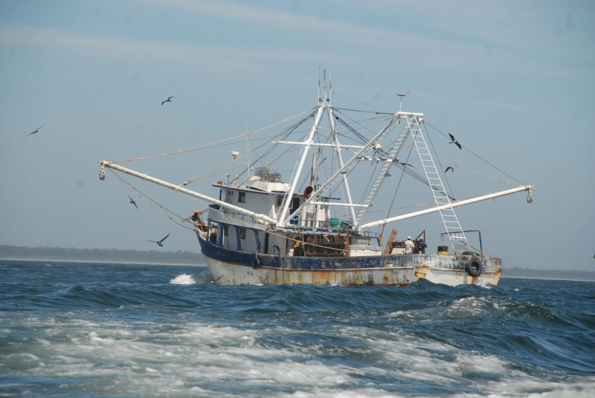 barca da pesca messico FOTO: VICTOR HUGO OLIVAS/IL DIBATTITO DI SIINALOA/CUARTOSCURO.COM