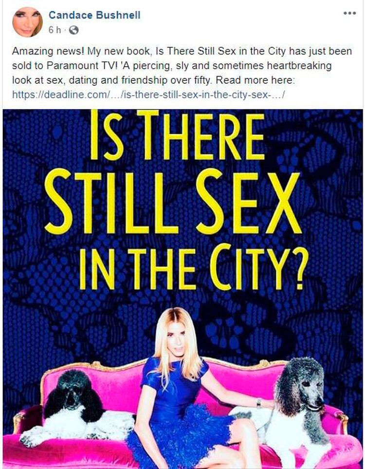 La autora de Sex and the city publicará un nuevo libro que será llevado a la televisión