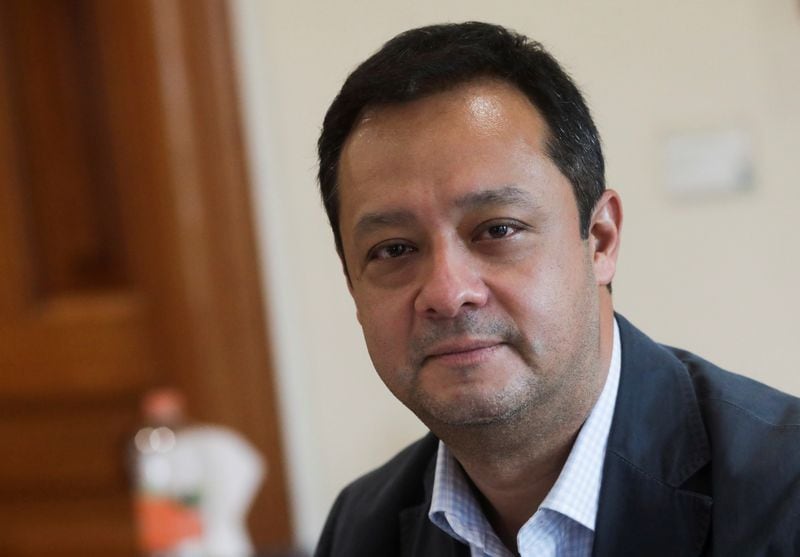 FOTO DE ARCHIVO. El subsecretario de Hacienda de México, Gabriel Yorio, es fotografiado durante una entrevista con Reuters en Palacio Nacional en Ciudad de México, México 9 de septiembre de 2020. REUTERS/Henry Romero