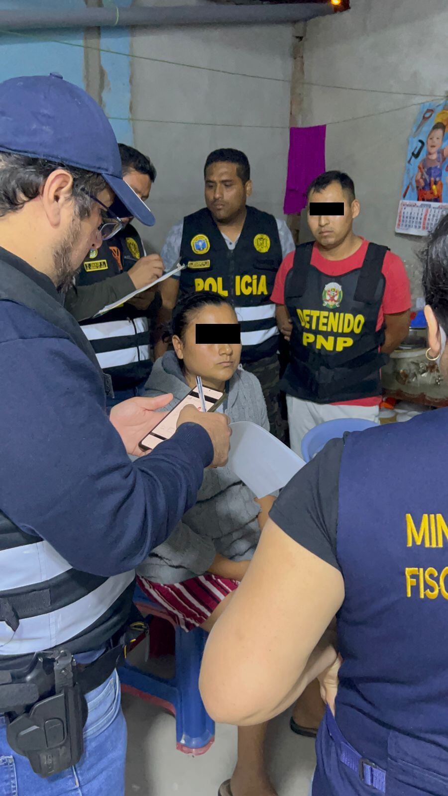 Detienen en Trujillo a presuntos implicados en organización terrorista. (Foto: PNP)