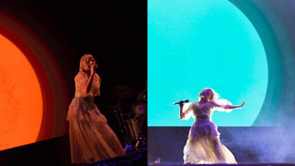 Aurora dio una de las presentaciones más comentadas del Festival Estéreo Picnic 2023. Ahora volverá a Colombia en solitario - crédito @josenasca/Instagram