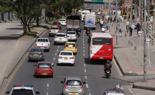 Imagen de archivo de la Autopista Sur, en Bogotá.  Foto: Colprensa