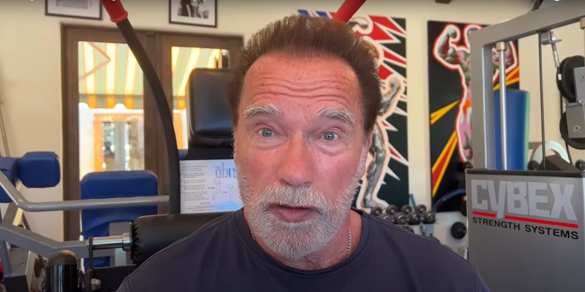 "i'm in a mess",' Arnold Schwarzenegger said of his 2018 surgery