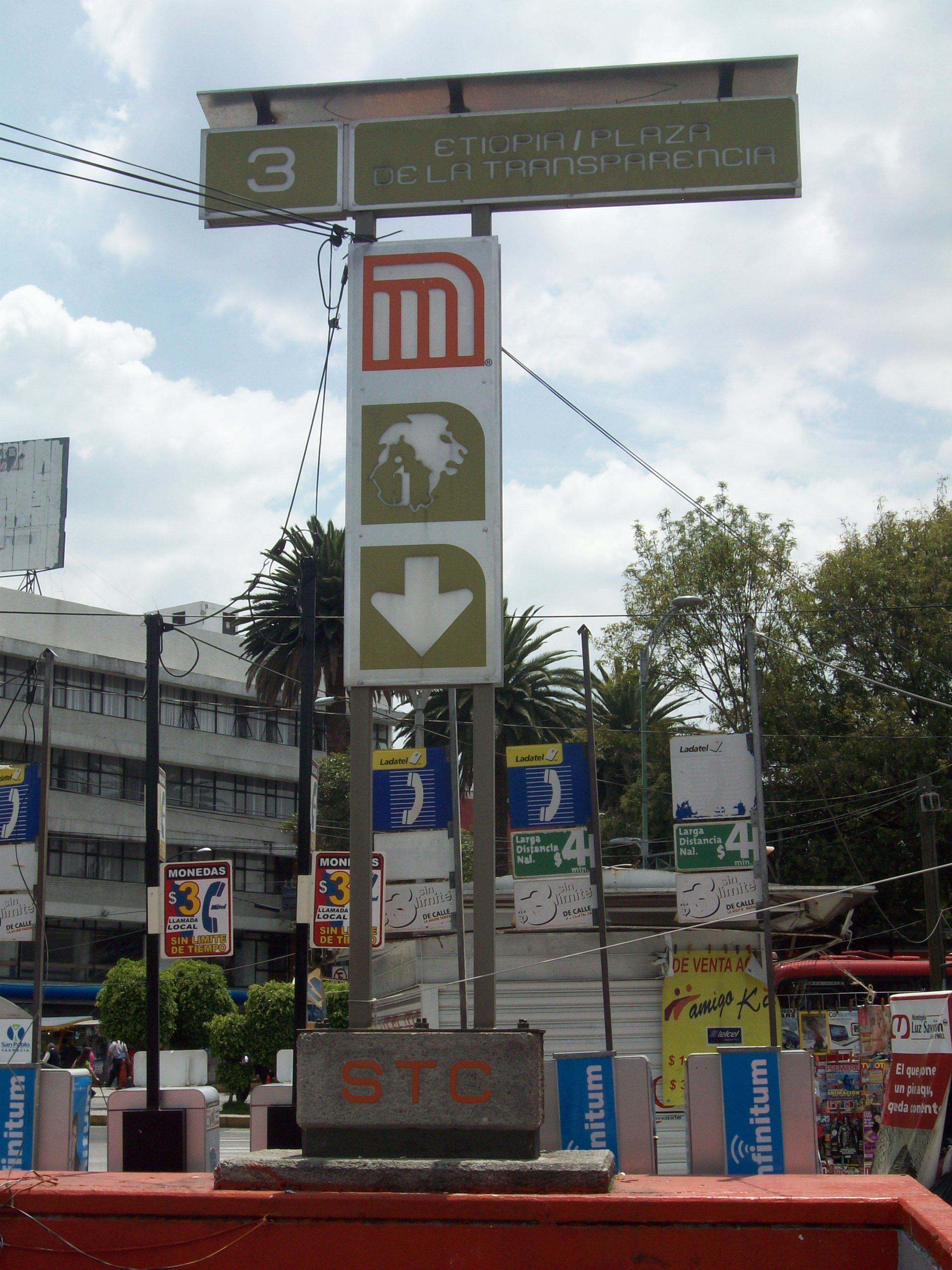 estación del metro Etiopía