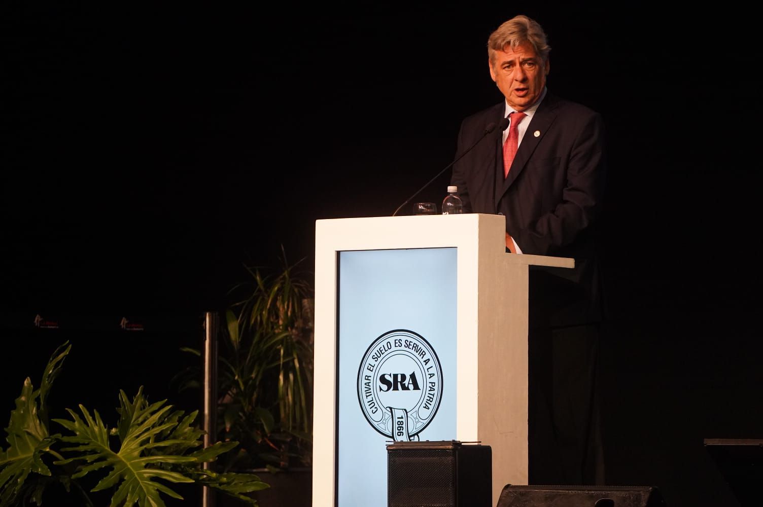 Nicolás Pino, presidente de la Sociedad Rural Argentina